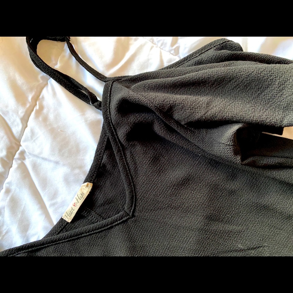 simple black dress